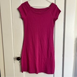 Chelsea and Theodore Pink dress